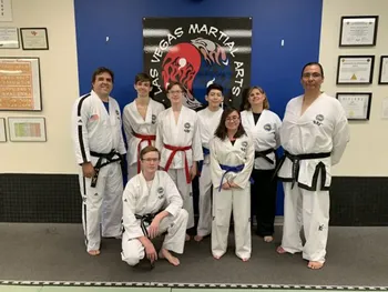 las vegas martial arts academy taekwondo students